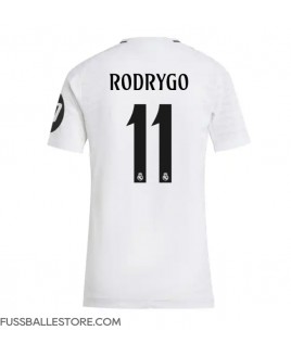 Günstige Real Madrid Rodrygo Goes #11 Heimtrikot Damen 2024-25 Kurzarm